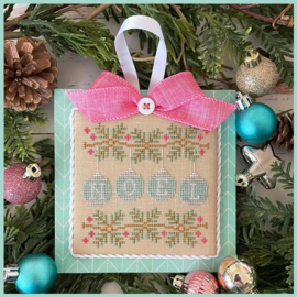 Country Cottage Needleworks  - "Noel Ornaments" (Pastel Collection nr. 12)