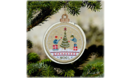 Fleurs de Lin - "Boule de Noël I"