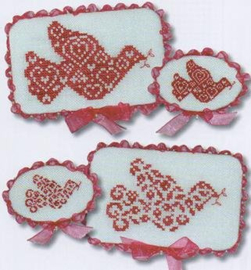 JBW Designs - "Christmas Doves I (267)