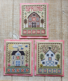 Waxing Moon Designs - "Spring Barn Trio"