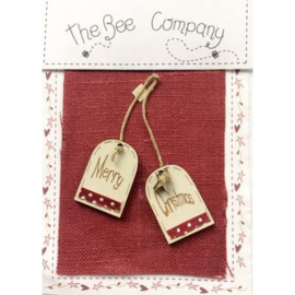 The Bee Company - Knop "Merry Christmas"