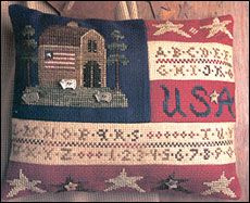 Homespun Elegance - "Flag Sampler"