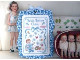 Des Histoires à broder - Petits boutons chéris (kit)