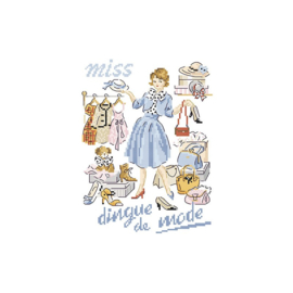 Les Brodeuses Parisiennes - Miss nr. 4 -  Dingue de mode