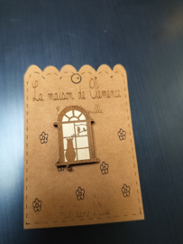 La Maison de Clémence -" Needleminder - Kat voor venster"