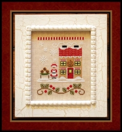 Country Cottage Needleworks - Santa`s House - Mr. Claus Cookie Shop (nr. 4)