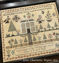 The Scarlett House - "Jane Charlotte Wynn 1835"