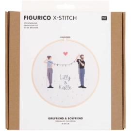 Rico Design - Figurico - Girlfriend & Boyfriend  (n° 100112)