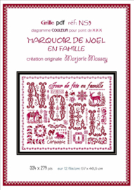 Marjorie Massey - Marquoir de Noël (NS-3)