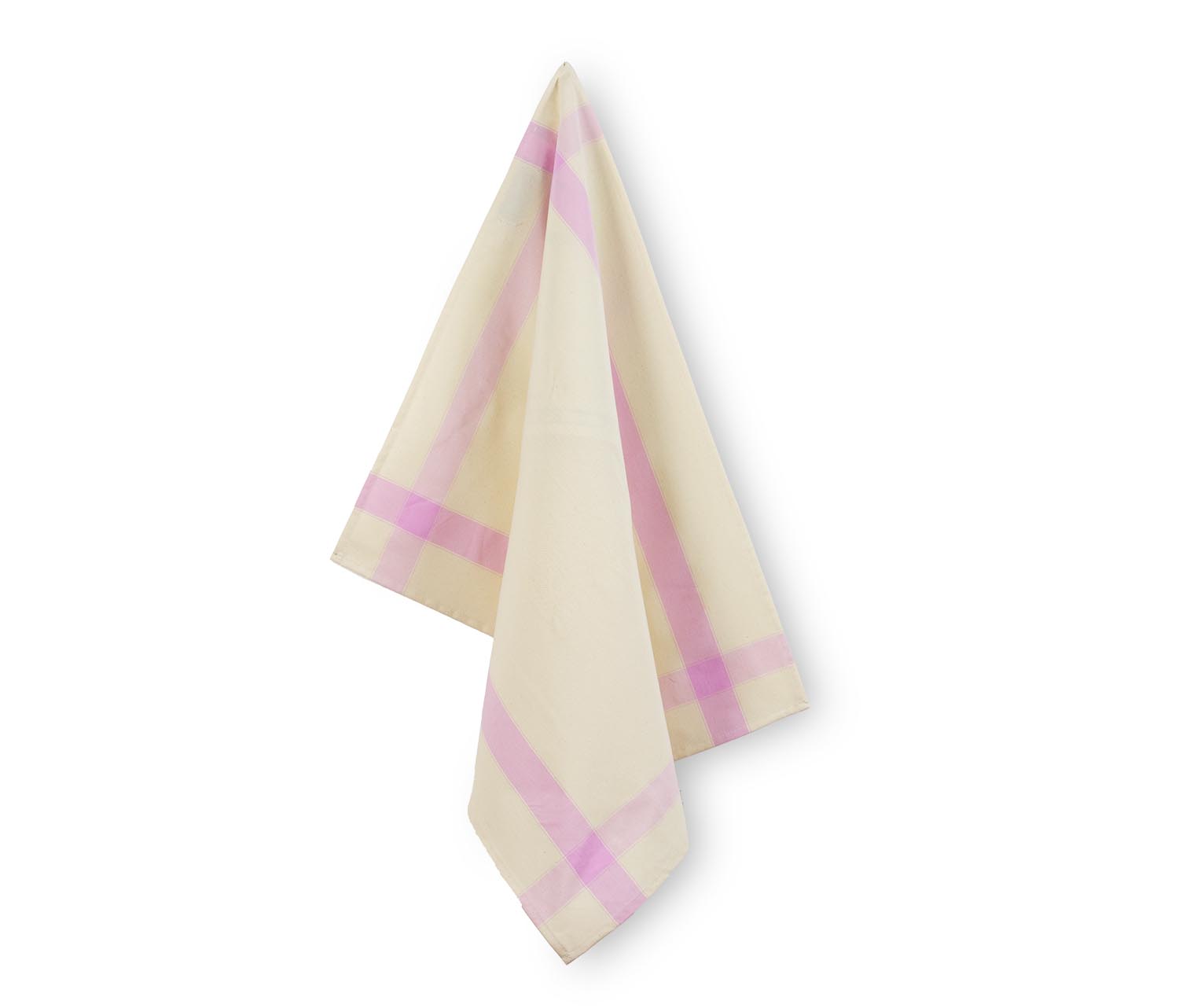 Theedoek - Grand-Mère roze