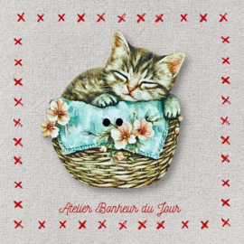 Atelier Bonheur du Jour - "Milo le chaton rêveur"