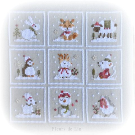 Fleurs de Lin - "Petits animaux de Noël"