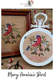 Quaint Rose Needle Arts - "Mary Amelia's Bird"
