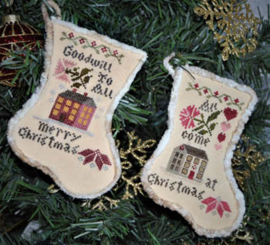 Abby Rose Designs - Sampler Stockings 2018