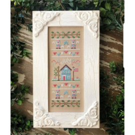 Country Cottage Needleworks - "July Sampler" (Sampler of the Month)