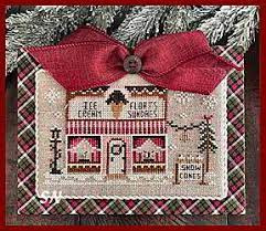 Little House Needleworks  - "Ice Cream Shop" (Hometown Holiday nr. 24)