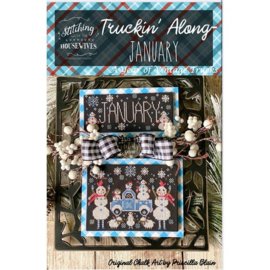 Stitching with the Housewives - Truckin' Along - January