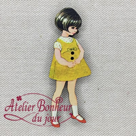 Atelier Bonheur du Jour - "Meisje met geel kleedje"