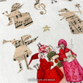 Acufactum stoffen - "Christmas Musicians"