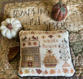 Pansy Patch Quilts and Stitchery -"Maple House"  (Pumpkin Lane Series nr. 3)