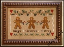 Little House Needleworks - Gingerbread Trio
