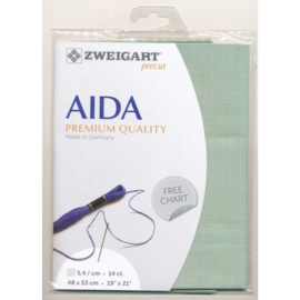 Precut - Zweigart - Stern Aïda (5.4 st/cm - 14 ct) - kleur 611