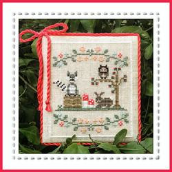 Country Cottage Needleworks - Forest Raccoon and Friends (Welcome to the Forest  nr. 3)
