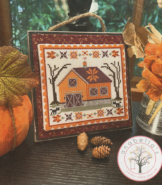 Anabella's Needle Art - "October Barn"