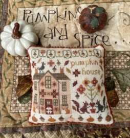 Pansy Patch Quilts and Stitchery -"Pumpkin House"  (Pumpkin Lane Series nr. 1)