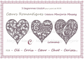 Marjorie Massey - Coeurs romantiques (H-19) (Romantische hartjes)