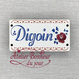 Atelier Bonheur du Jour - "Digoin" (grand modèle)