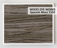 Weeks Dye Works - Spanish Moss