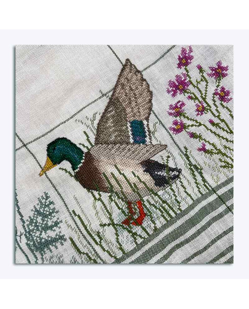 Réf. 6041  - Nappe Champêtre (landelijk) -  (1.40 x 1.40)