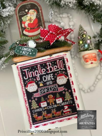 Stitching with the Housewives - "Jingle Bell Café"