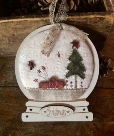 The Bee Company - "Snowglobe" - Christmas truck" (patchwork kit)