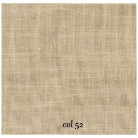 Zweigart - Belfast (12.6 fils/cm - 32 ct) - couleur 52 (Flax)