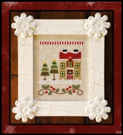 Country Cottage Needleworks - Santa`s House - Christmas Tree Farm (nr. 7)