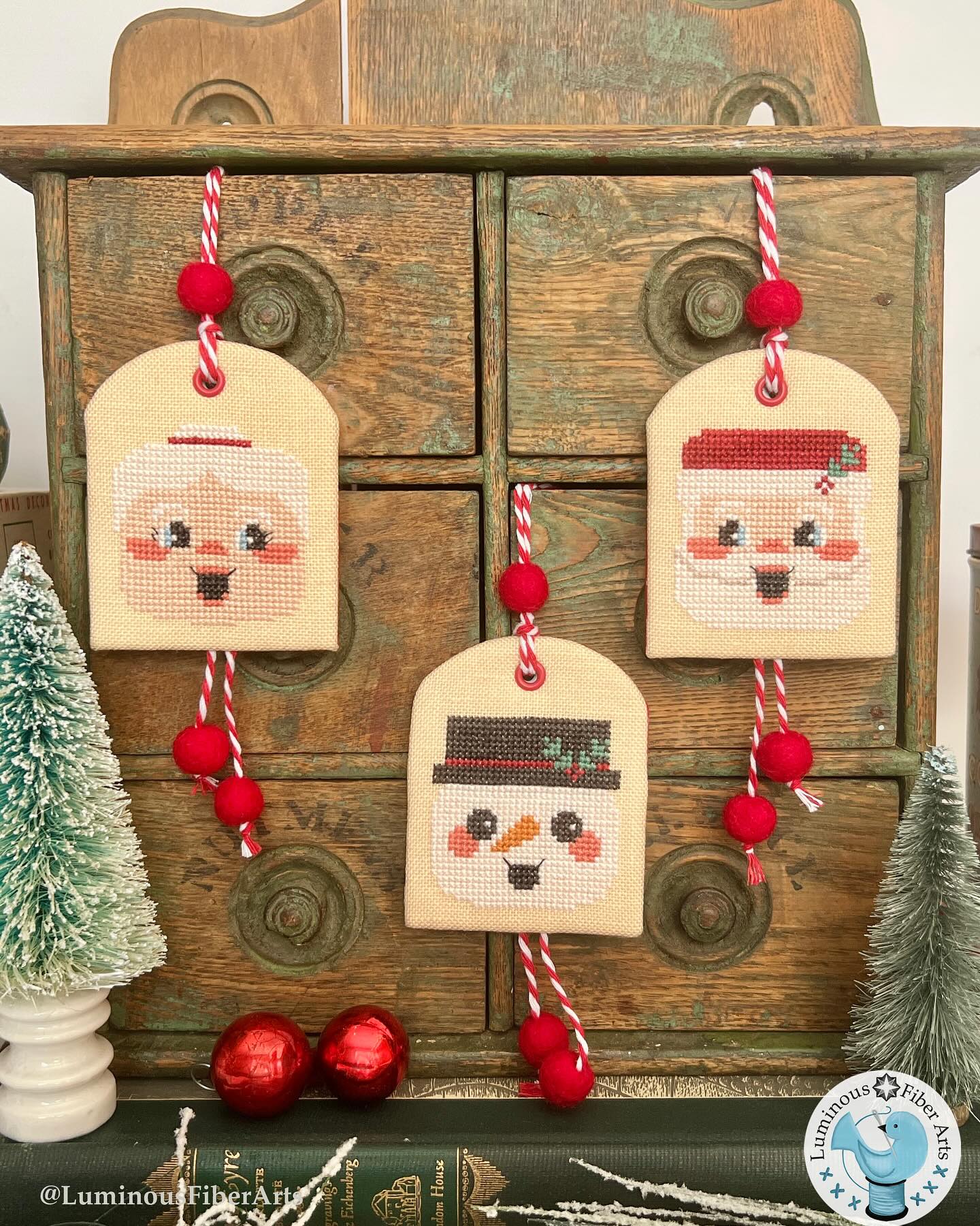 Luminous Fiber Arts - "Merry Minikins