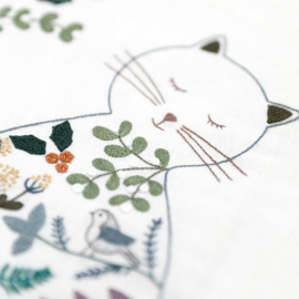 Un chat dans l'aiguile - "Le chat en hiver (C-04498)