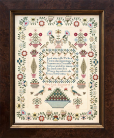 Hands Across the Sea Sampler - Mary Lock 1832