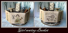 Nikyscreations - Girl Sewing Basket