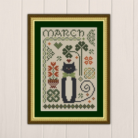 Happiness is HeartMade - "March Cat"