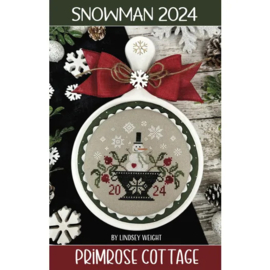 Primrose Cottage Stitches - "Snowman 2024"
