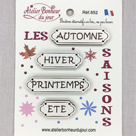 Atelier Bonheur du Jour -  "Les saisons" (in het frans)