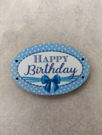 Atelier Bonheur du Jour -  Happy Birthday " bleu"