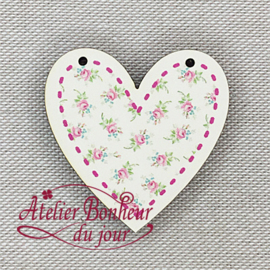 Atelier Bonheur du Jour - Coeur rose