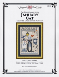 Happiness is HeartMade - "January Cat"
