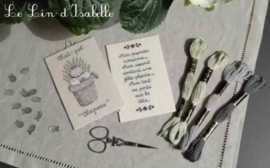 Le Lin d'Isabelle - "Chat-pot"