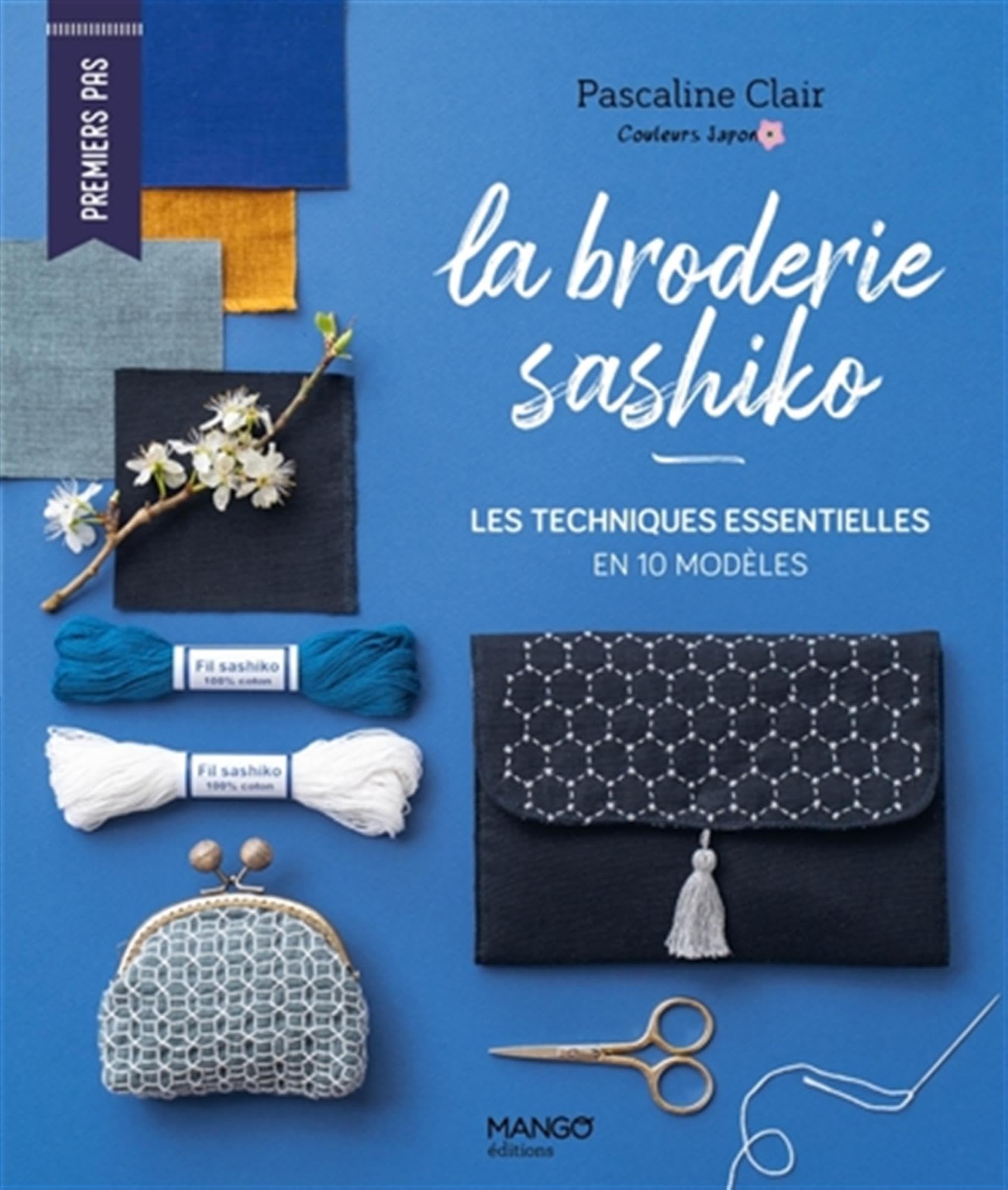 Boek - "La broderie Sashiko" (essentiële technieken) Frans
