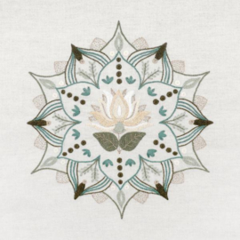 Un chat dans l'aiguille - "Mandala nr. 11 - Fleur de Lotus"